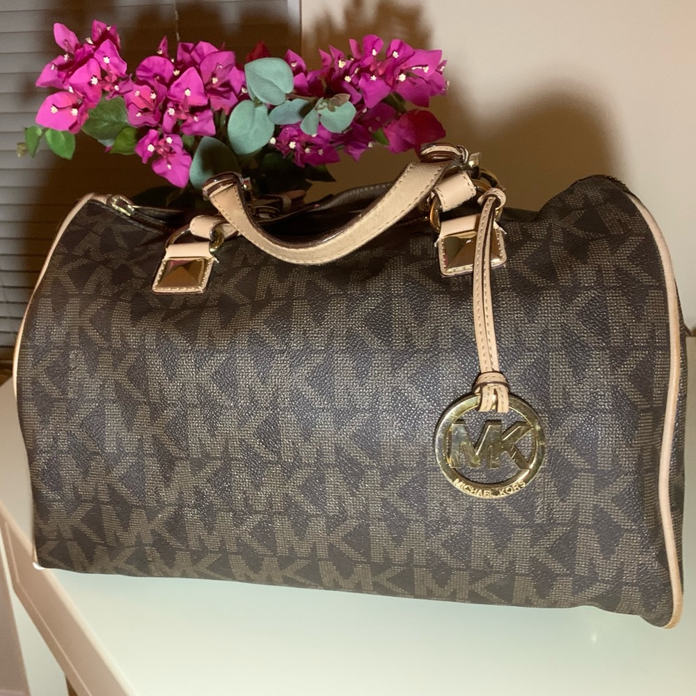 Michael Kors brown MK bag